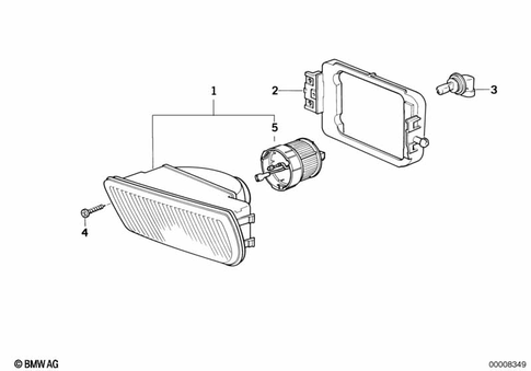 Fog Lights for 1992 BMW 740i #0