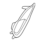 9J1807681OK1 - Body: Outer Grille for Porsche: Taycan Image