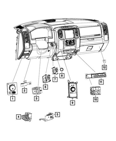 Switches for 2017 Ram 3500 #2