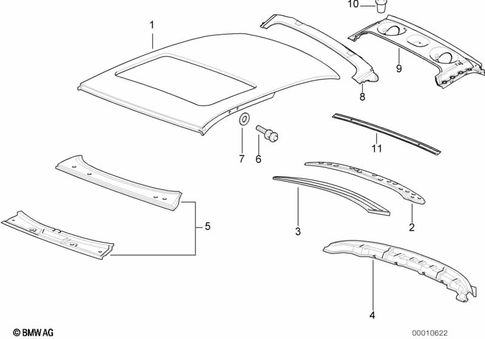 Roof for 1995 BMW 318is #0