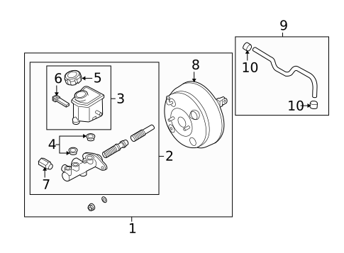 Brake Hydraulics for 2009 Kia Optima #0