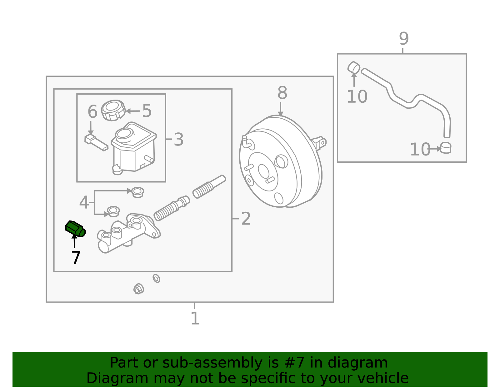 58775-3K000 - Kia Brake Proportioning Valve 2009-2010 Kia Optima ...