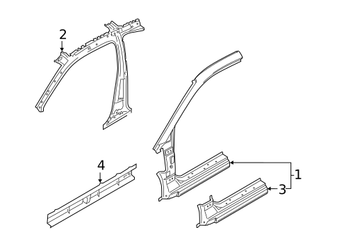 Hinge Pillar for 2020 Hyundai Veloster #0