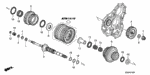 22814P0X003 - Transmission - Automatic: RING, SEALING (32MM) for Honda Image