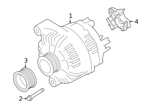 Alternator/Generator & Related Components for 2012 BMW 128i #0