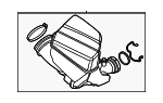 13718656981 - Engine: Resonator Assembly for BMW Image