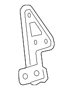 8621235070 - Body: Receiver Mount Bracket for Toyota: 4Runner Image