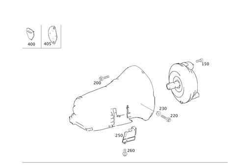 Detachable Transmission Parts, Oil Filler Pipe for 2013 Mercedes-Benz GLK350 #0
