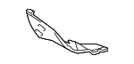 872150C060 - Body: Floor Duct for Toyota: Sequoia, Tundra Image