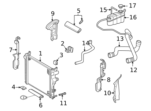 Oil Cooler for 2005 Mercedes-Benz S 55 AMG&reg; #0