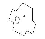 GHK188049 - Body: Seat Back Frame Insulator for Mazda Image