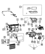 A/c And Heater Housing