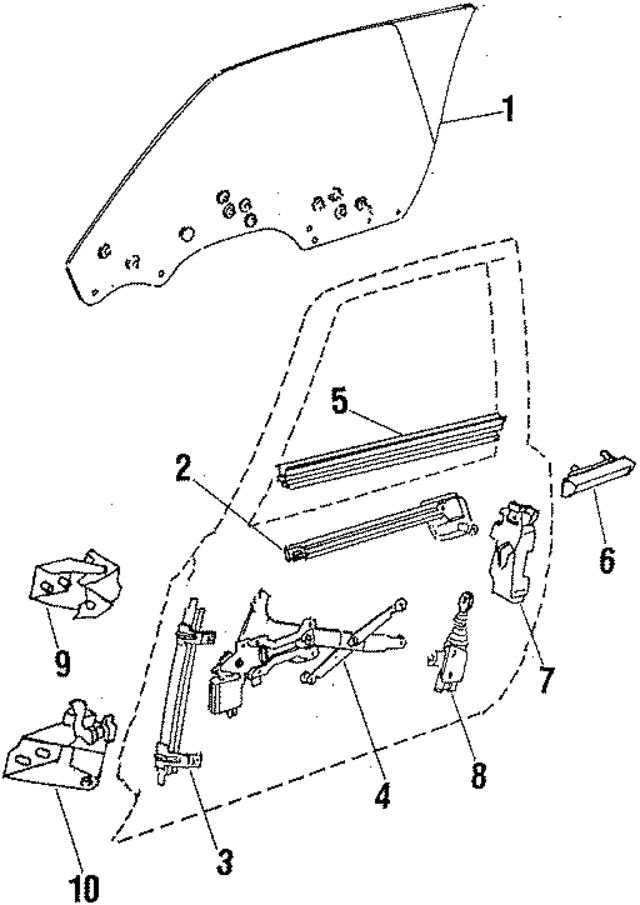 20209182 - Electrical: Window Regulator for GM Image