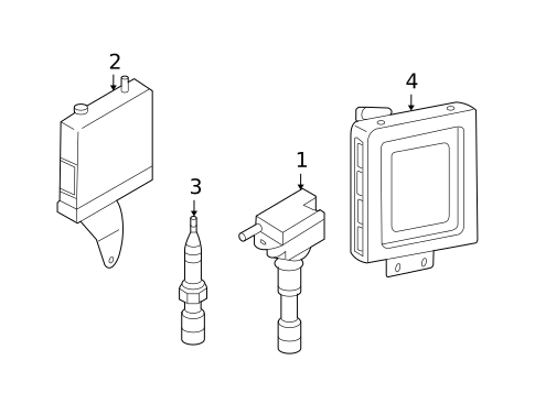 Ignition System for 2009 Hyundai Azera #0