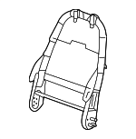 22722679 - Body: Seat Back Frame for Saturn: Ion Image