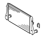 1K0145803CG - Cooling System: Inter-cooler for Volkswagen: Beetle, Jetta, Passat Image
