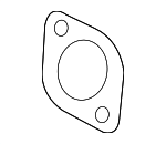 18107549447 - Exhaust: Converter &amp; Pipe Gasket for BMW: 128i, 325i, 325xi, 328i, 328i xDrive, 328xi, 330i, 330xi, 525i, 525xi, 528i, 528i xDrive, 528xi, 530i, 530xi, 535i, 535i xDrive, 535xi, X3, Z4 Image