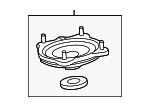 4G0412065C - Suspension: Suspension Strut Mount Bracket for Audi Image image