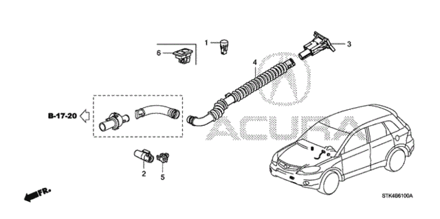 A/C Sensor for 2007 Acura RDX #0