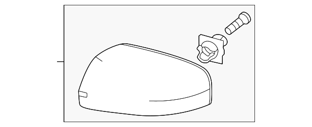 76264-T90-A31 - Mirror Cover 2023-2026 Honda | Toronto Honda Parts