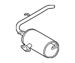 174300P240 - : Muffler &amp; Tail Pipe for Toyota Image