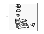 46100TL1G01 - Body: Master Cylinder for Acura Image