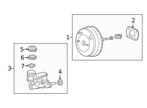 Master Cylinder - Components On Dash Panel for 2011 Acura TL #0