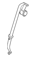 7000F471XA - : Center Belt Assembly for Mitsubishi: Mirage G4 Image