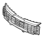 86350DWJA0HD2 - Body: Grille for Kia Image