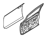 H01003NF2A - Body: Door Shell for Nissan: LEAF Image
