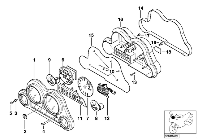 62112305860 - : Cover for BMW-Motorrad Image