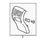 83416TJBA02ZA - Body: Rear Trim for Acura: RDX Image