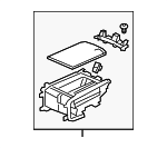 83405TJBA11ZB - Body: Storage Compartment for Acura: RDX Image