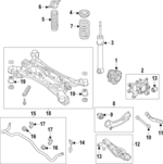 55307DW300 - Suspension: Shock Absorber for Kia Image