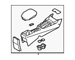 84610A5200RY - Body: Console Assembly for Hyundai: Elantra GT Image
