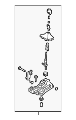 43700A5300RY - : Shifter Assembly for Hyundai: Elantra GT Image