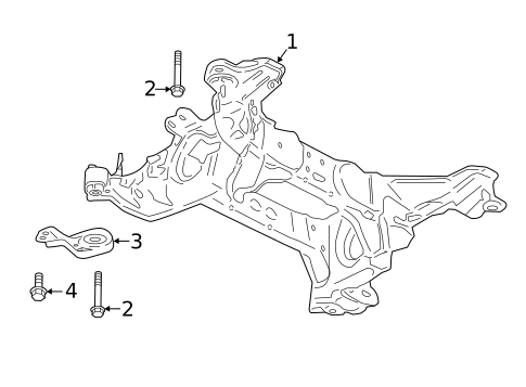 Suspension Mounting for 2019 Lincoln Continental #0