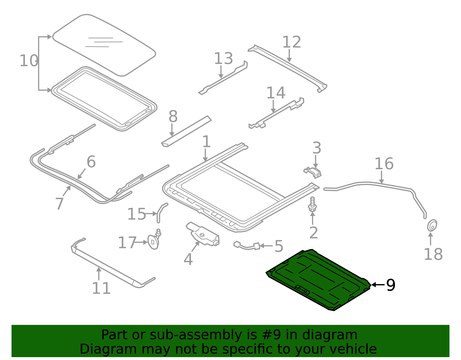 2017-2025 Subaru Sunshade 65470FL00AJC | Subaru Parts Pros - South
