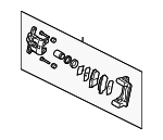 582103F000 - Brakes: Caliper for Kia: Amanti Image