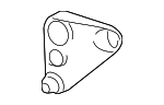 12846058 - : Wheelhouse Liner Bracket for Saab: 9-5 Image