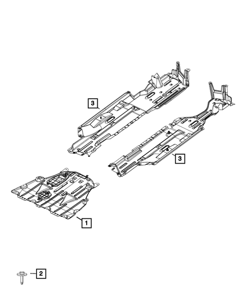 Under Body Protection for 2016 Chrysler 200 #0