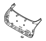 81710CV010 - : Lower Gate Trim for Kia: EV6 Image