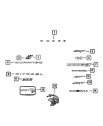 68639139AA - Exterior Ornamentation: Nameplate for Mopar Image