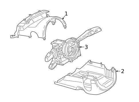 Shroud, Switches & Levers for 2025 Audi A4 allroad #0