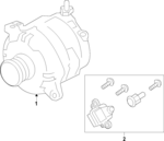 23815AA300 - : Voltage Regulator for Subaru Image