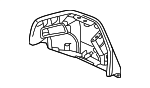 81282T60A01ZA - Body: Seat Back Panel for Honda Image