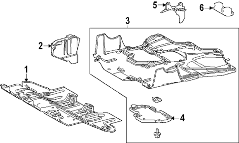 Under Cover & Splash Shields for 2025 Toyota Land Cruiser #0