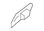 82653D4000 - Body: Handle, Outside Gasket for Kia Image