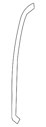 4M0837717C - Body: Front Weather-strip for Audi: Q7 Image