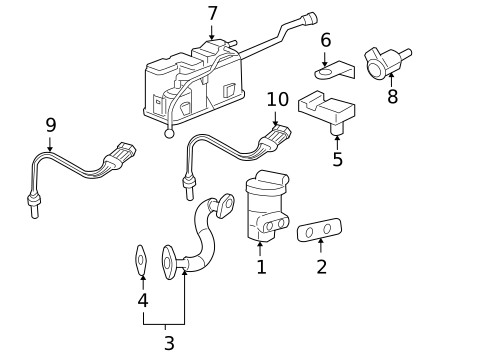 EGR & Related Components for 2005 Pontiac G6 #0
